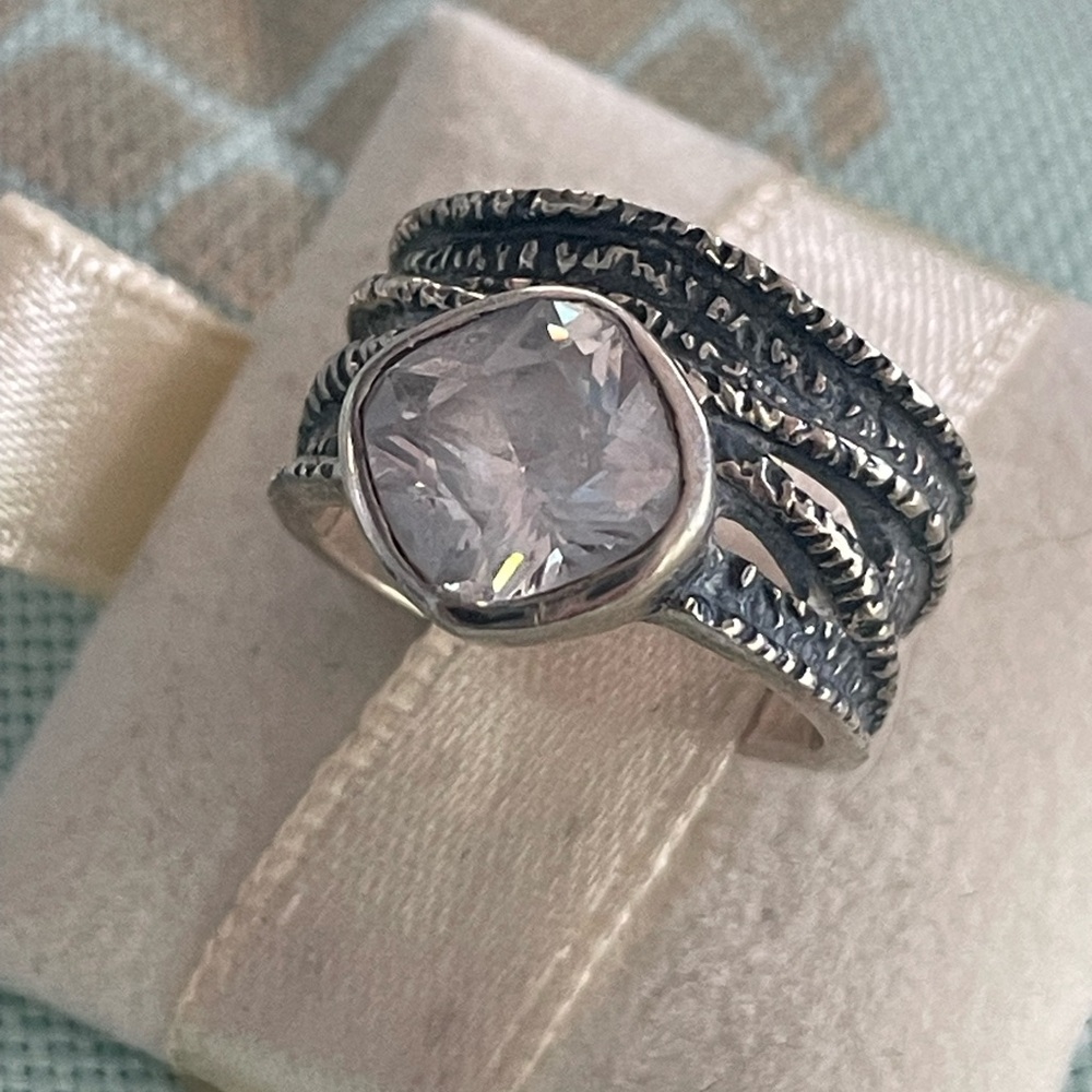 Silpada retired sterling silver ring size 5